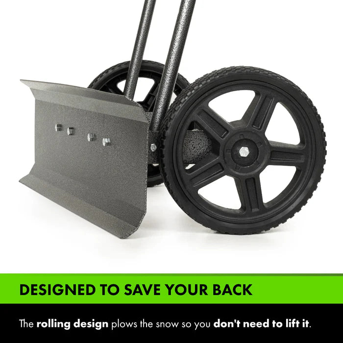 Snowplow Rolling Push Shovel